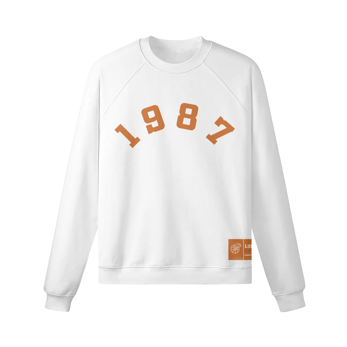 1987 Retro Athletics Oversized Raglan Sweatshirt