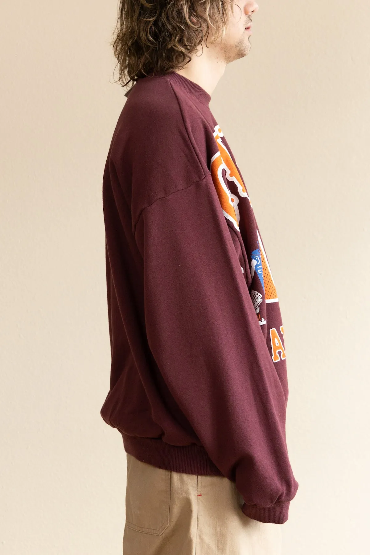 30/-SWT Knit BIG SWT (BIG KOUNTRY) - Burgundy