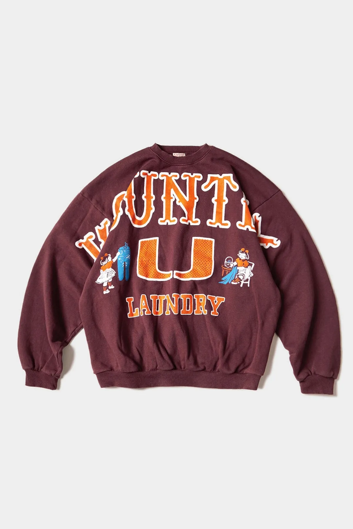 30/-SWT Knit BIG SWT (BIG KOUNTRY) - Burgundy