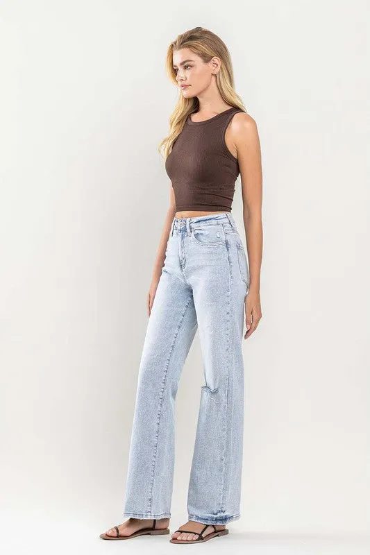 90's Vintage Super High-Rise Flare Jeans (DS) VFM