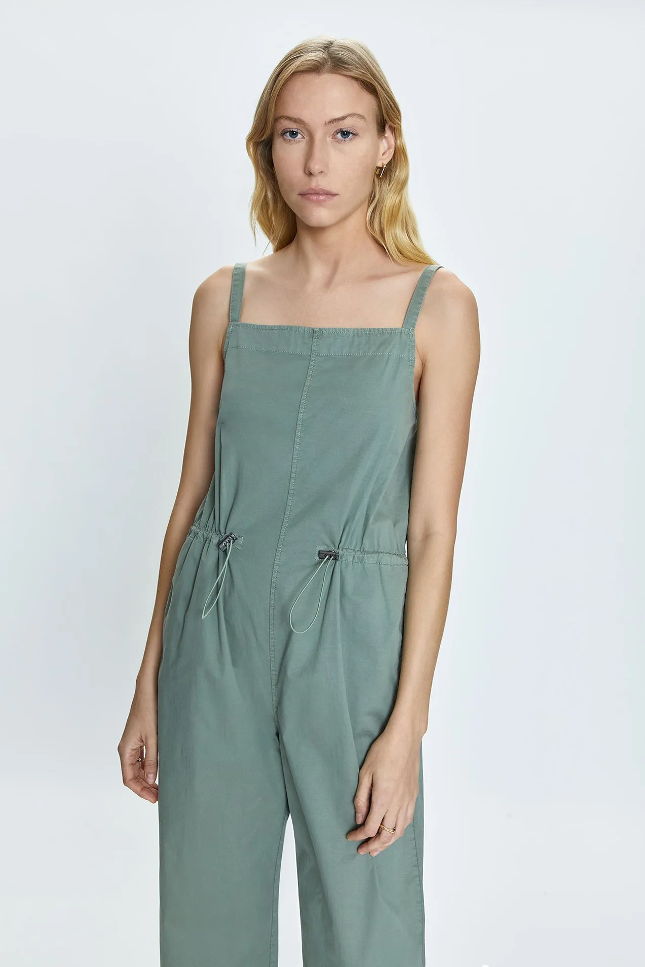 Adela Wide Leg Sleeveless Jumpsuit - Bluff