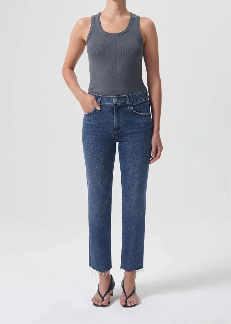 Agolde Kye Mid Rise Straight Crop- Mirage ***FINAL SALE***