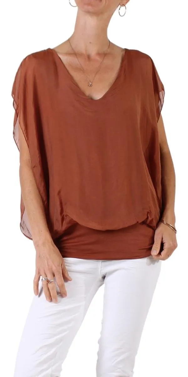 Amante Silk Top