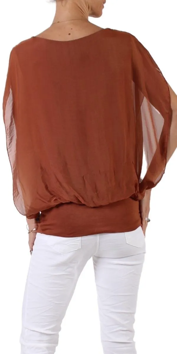 Amante Silk Top