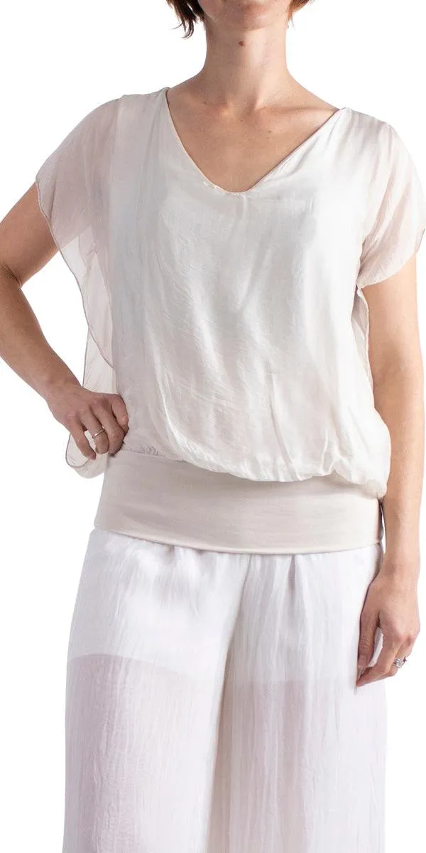 Amante Silk Top