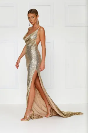 Andriana Sequins gown