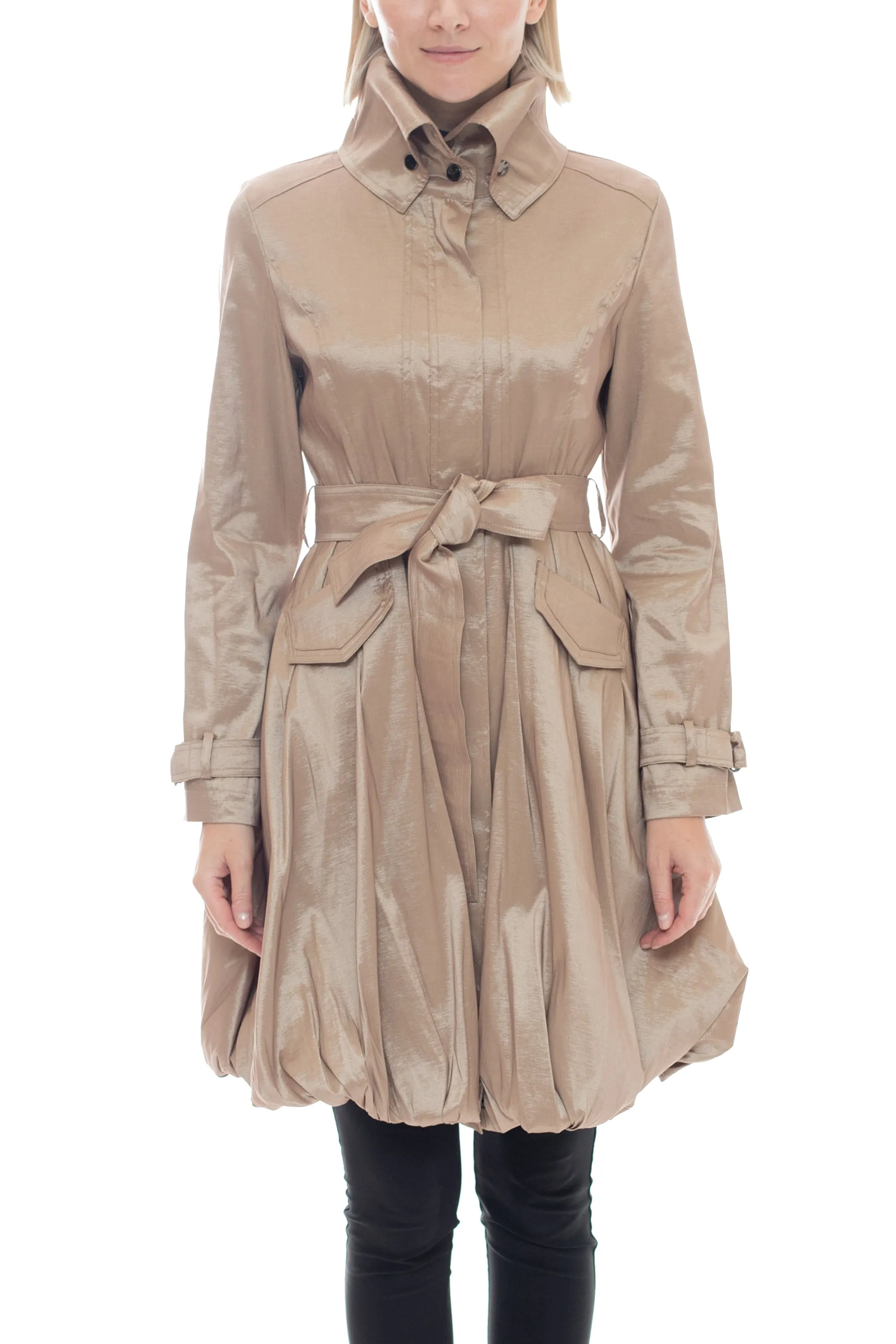 ANIVA - Microfabric Bubble Trench Coat