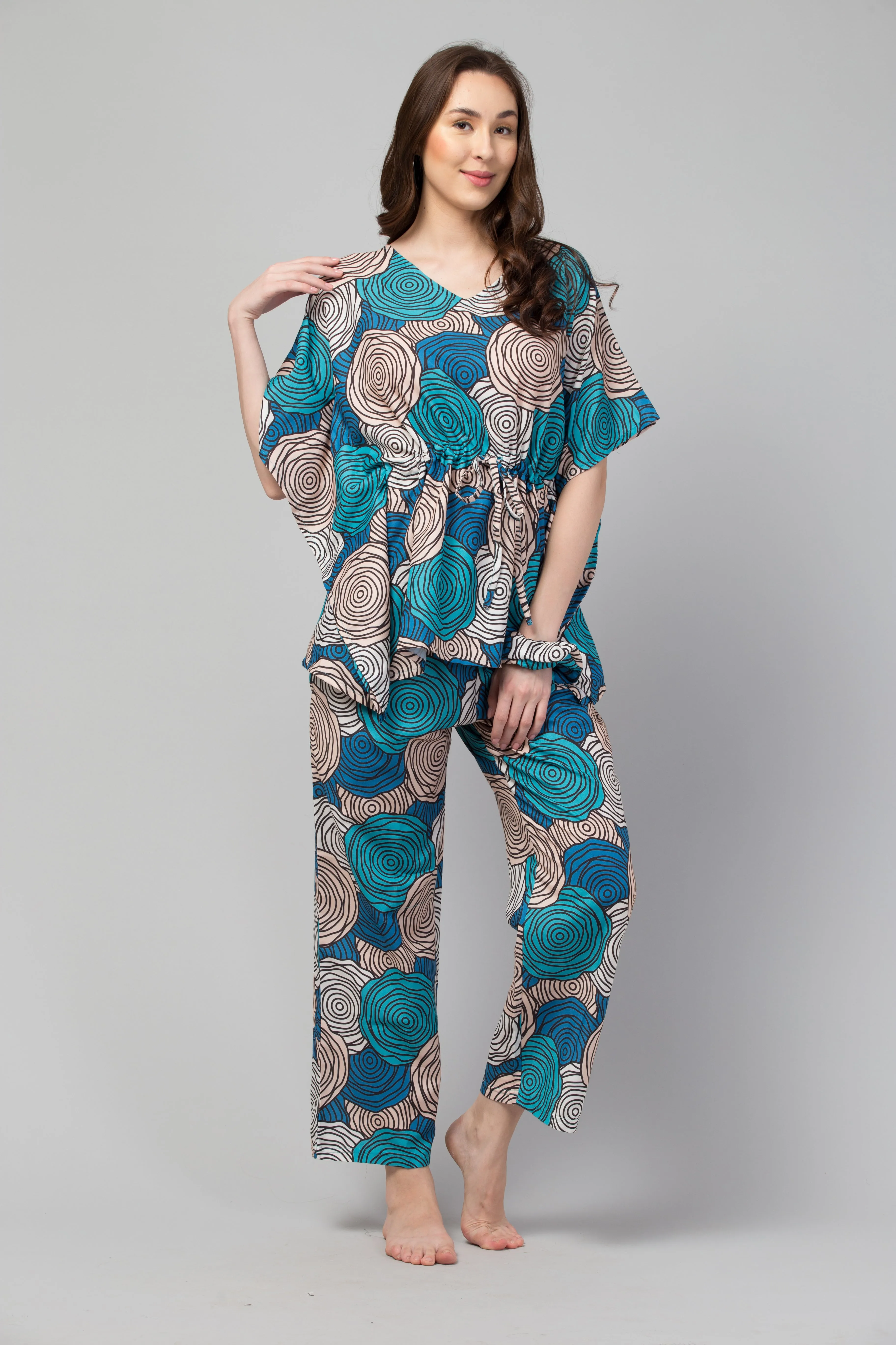 Bouquet Brilliance Kaftan Set