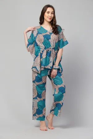 Bouquet Brilliance Kaftan Set