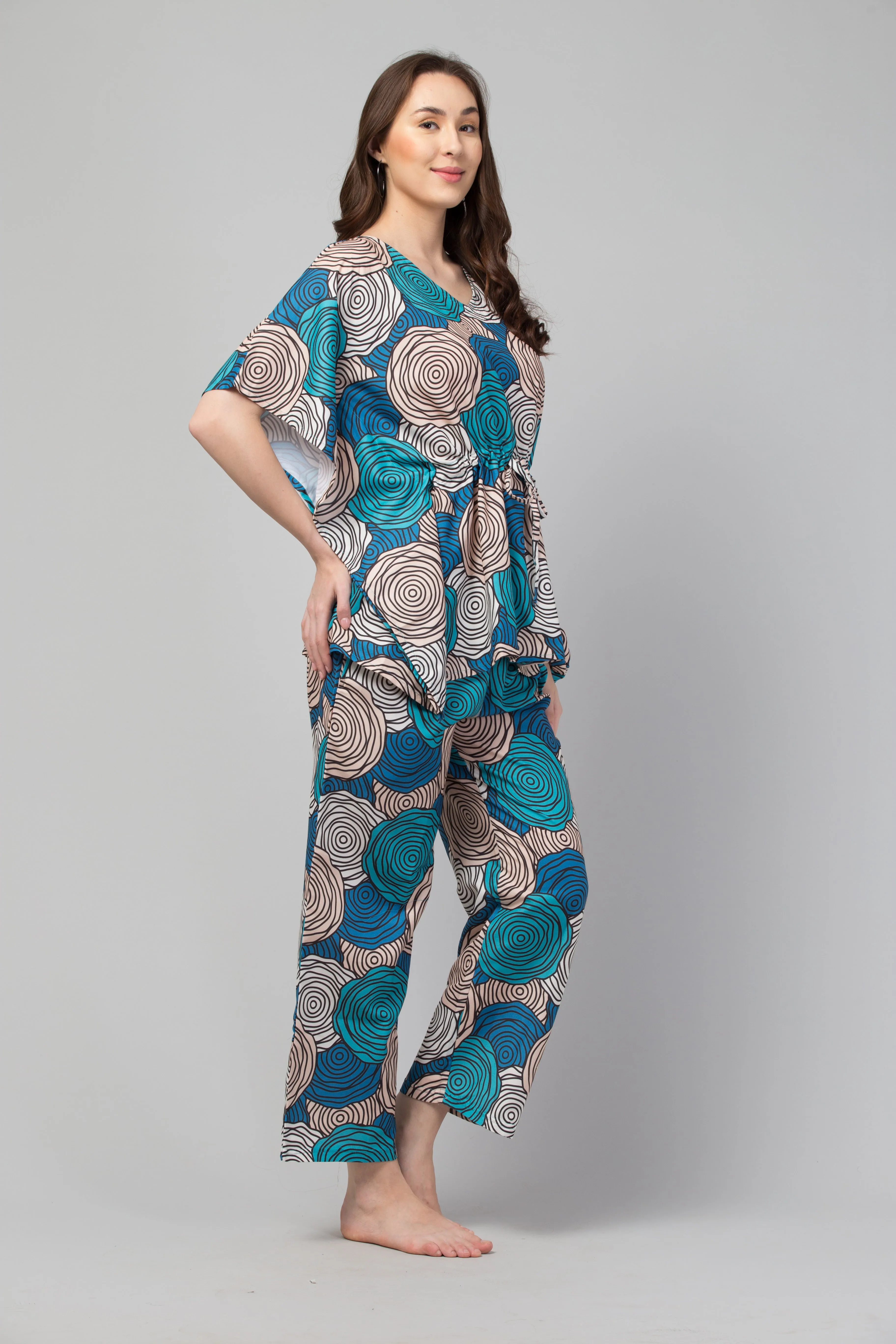 Bouquet Brilliance Kaftan Set