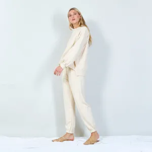 Cozy tracksuit set with sweatshirt wholesale