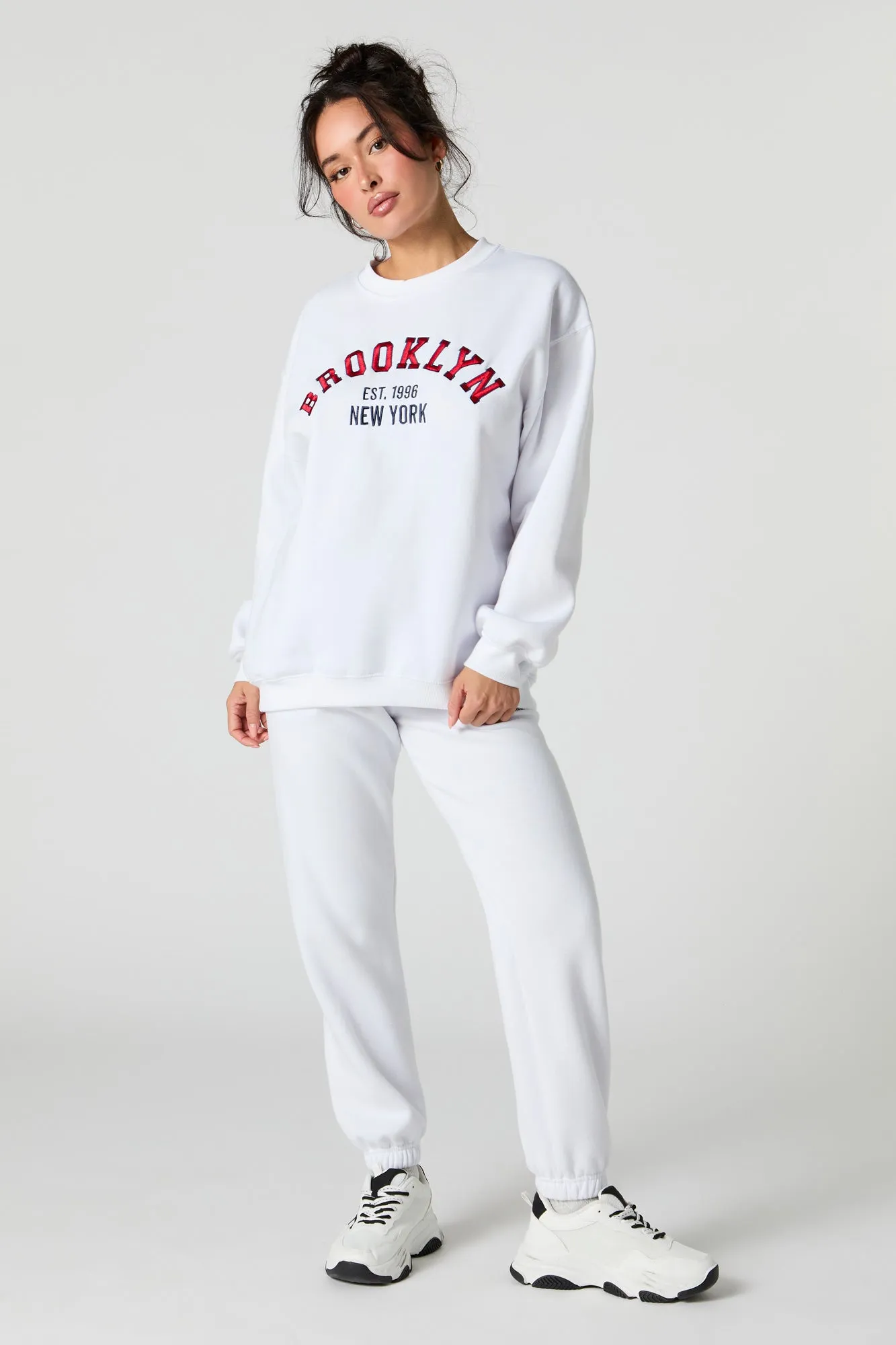 Destination Embroidered Fleece Sweatshirt