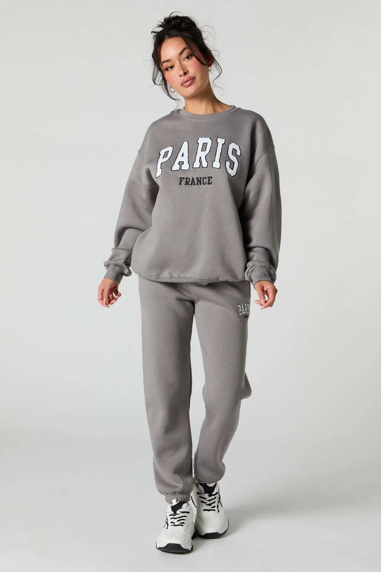 Destination Embroidered Fleece Sweatshirt