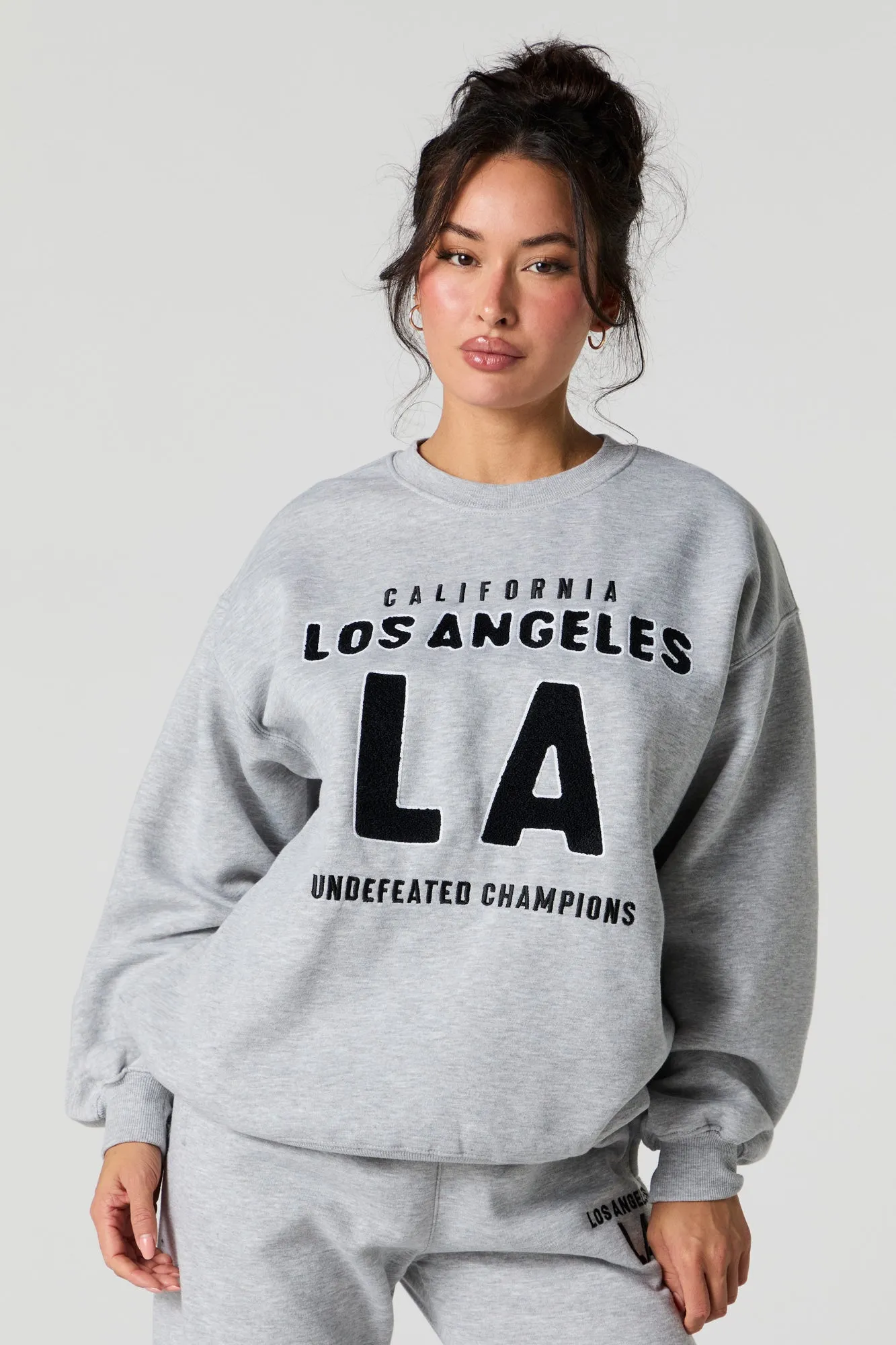 Destination Embroidered Fleece Sweatshirt