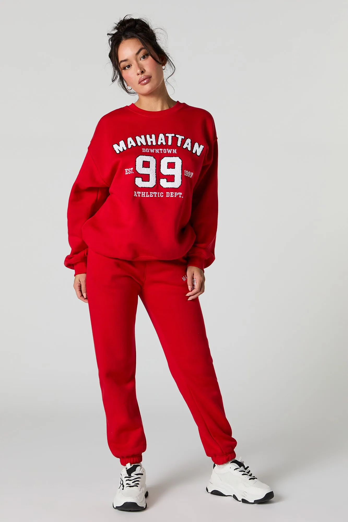 Destination Embroidered Fleece Sweatshirt