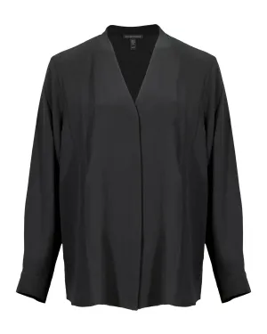 Eileen Fisher Silk Crepe Blouse