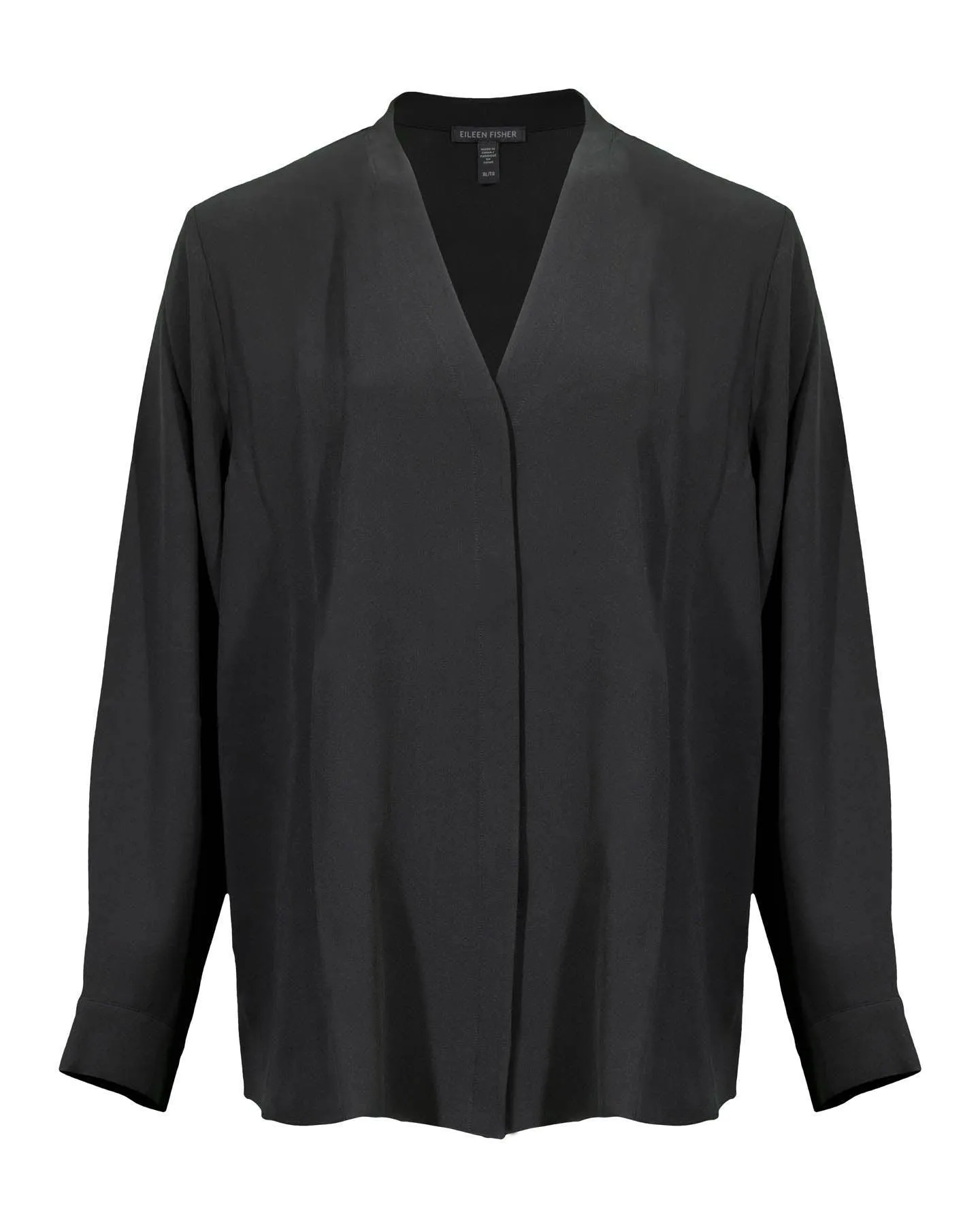Eileen Fisher Silk Crepe Blouse