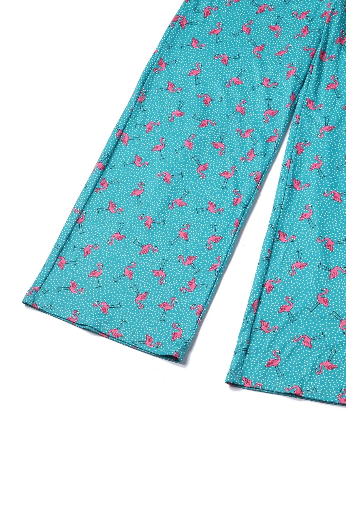 Esther Pink Flamingo & Pebble Turquoise Jumpsuit Regular price
