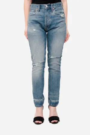 HIGH RISE RIDIG SKINNY JEANS