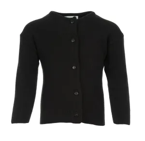 Julius Berger Cotton Cashmere Black Baby & Toddler Girl Cardigan