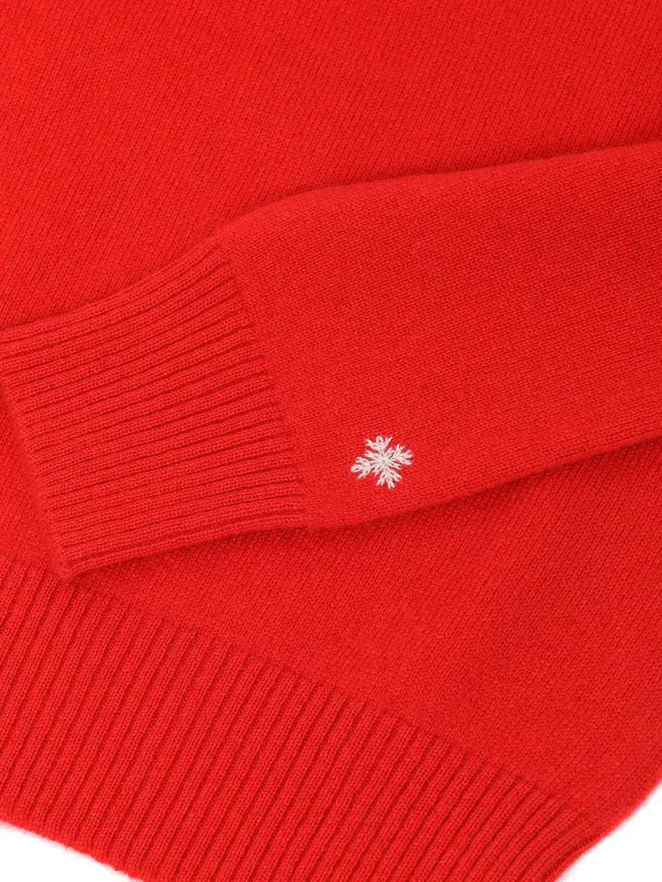 Kids Crew Neck Sweater_Red