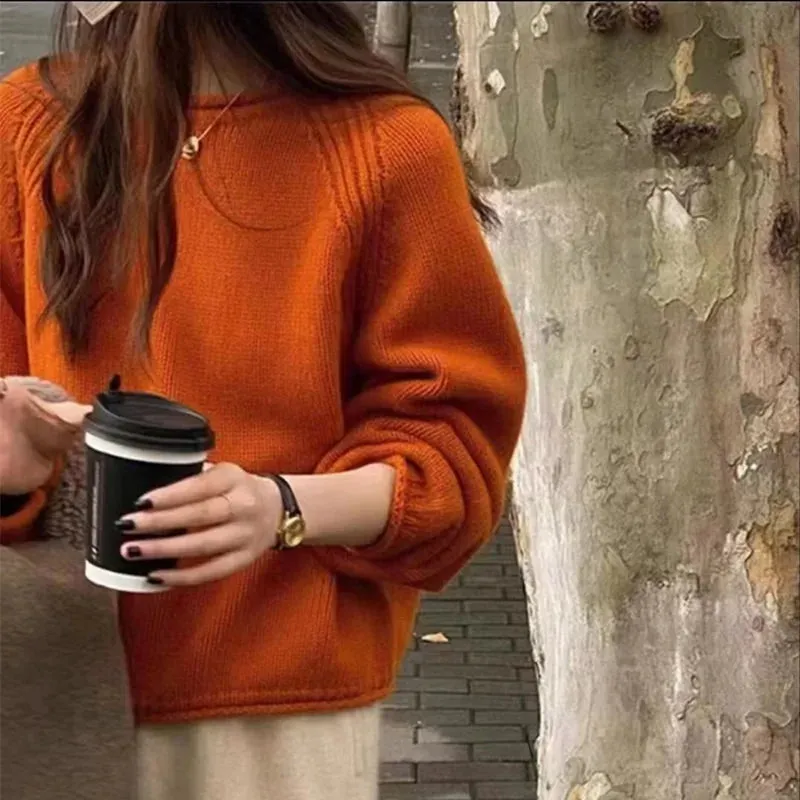 Knitted Baggy Slouchy Long Sleeve Sweater
