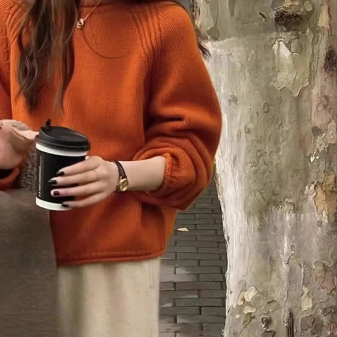 Knitted Baggy Slouchy Long Sleeve Sweater