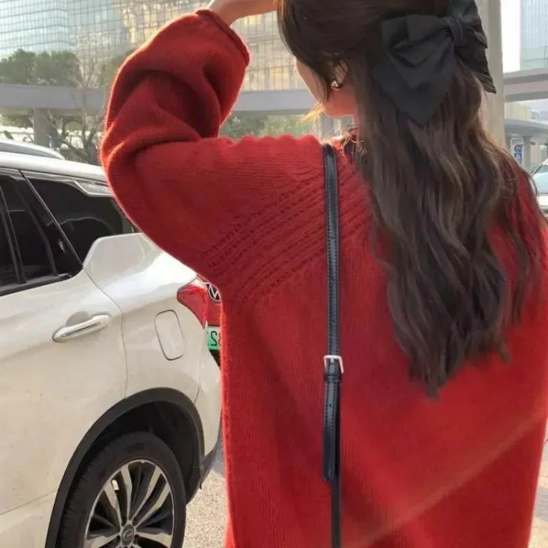 Knitted Baggy Slouchy Long Sleeve Sweater