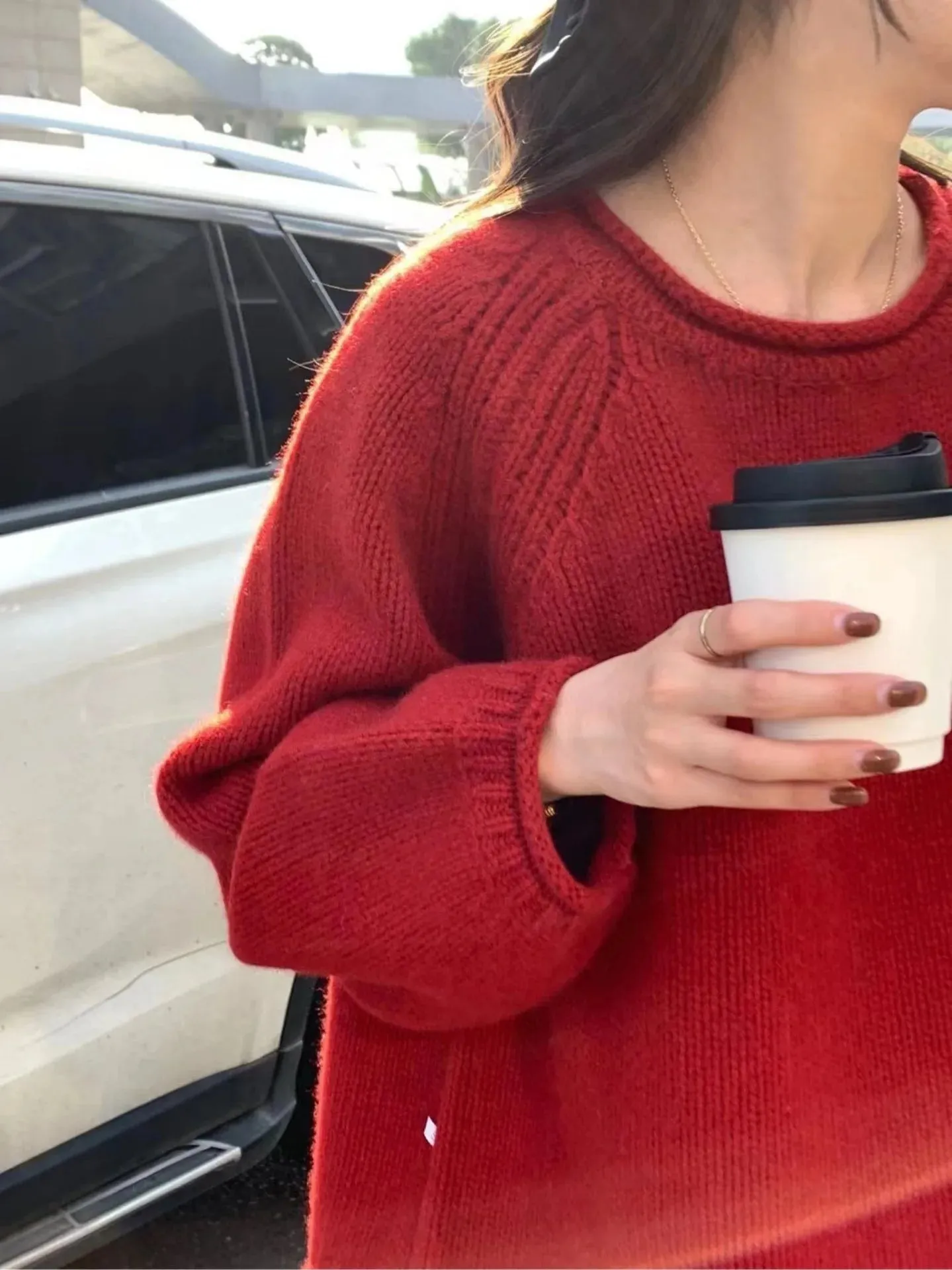 Knitted Baggy Slouchy Long Sleeve Sweater