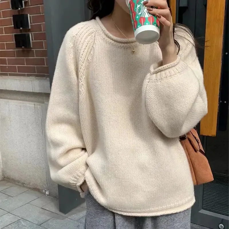 Knitted Baggy Slouchy Long Sleeve Sweater
