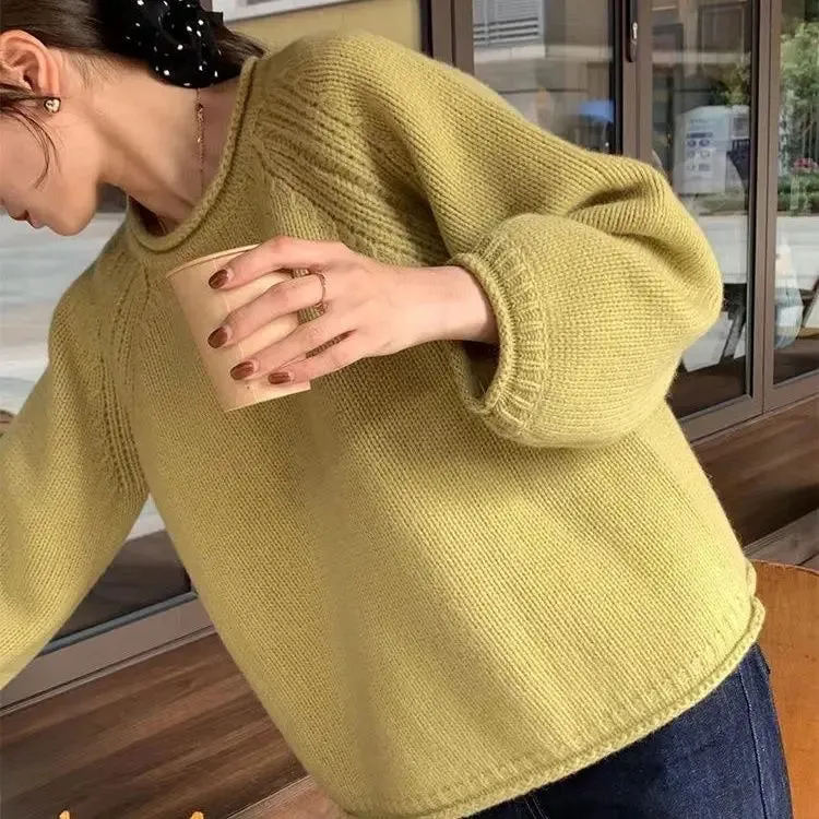 Knitted Baggy Slouchy Long Sleeve Sweater