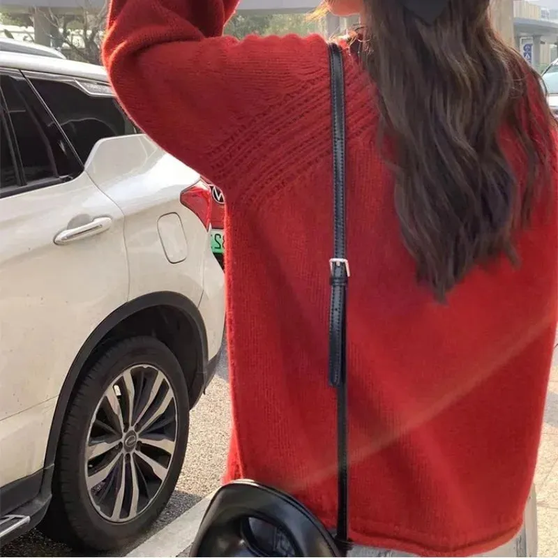 Knitted Baggy Slouchy Long Sleeve Sweater
