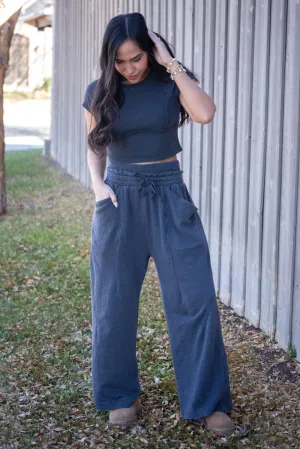 Know Me Well Charcoal Loungewear Set