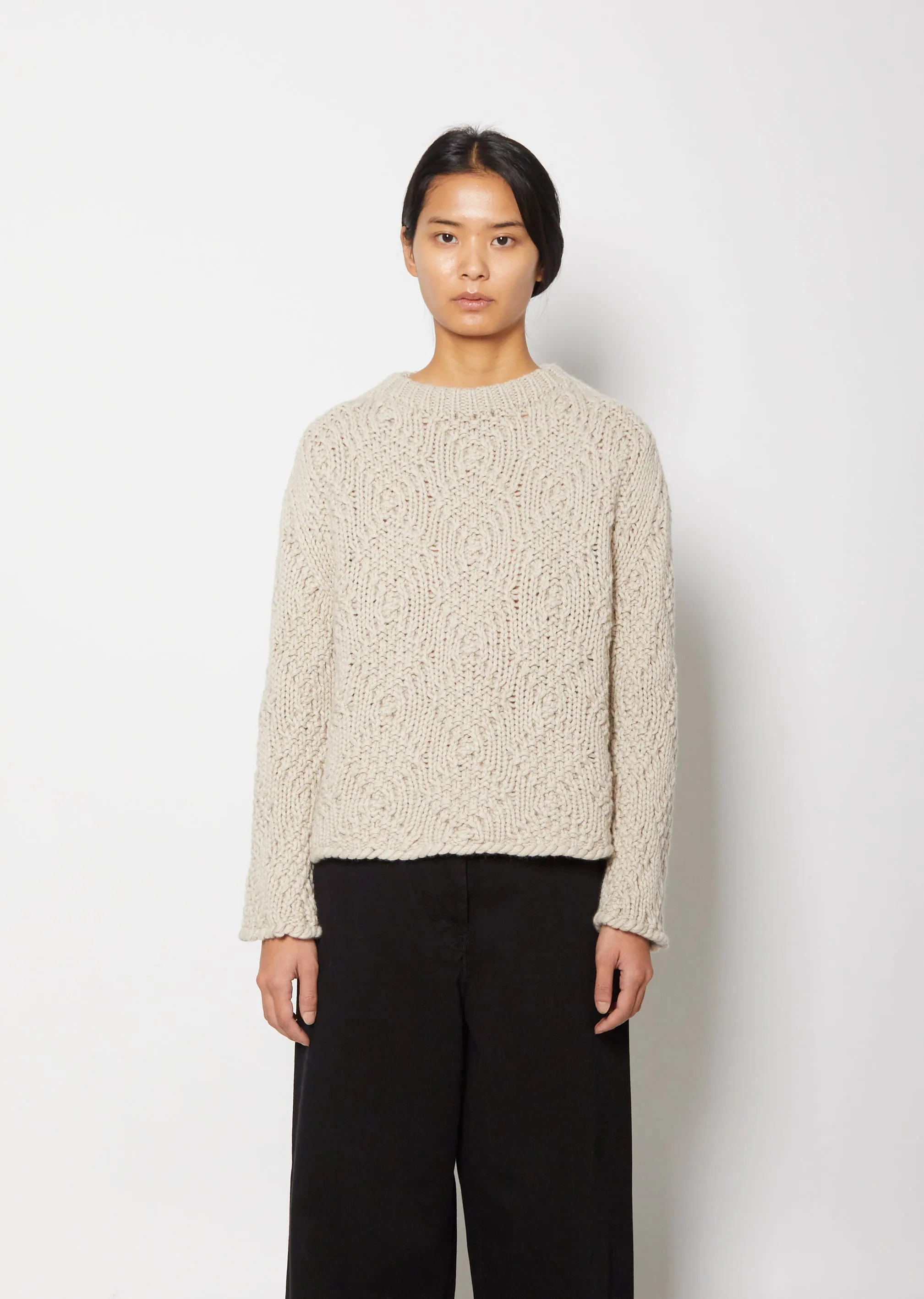 LYV Reverse Icon Cashmere Sweater