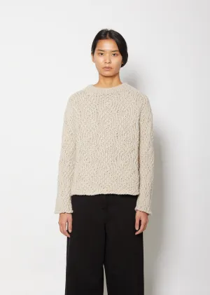 LYV Reverse Icon Cashmere Sweater