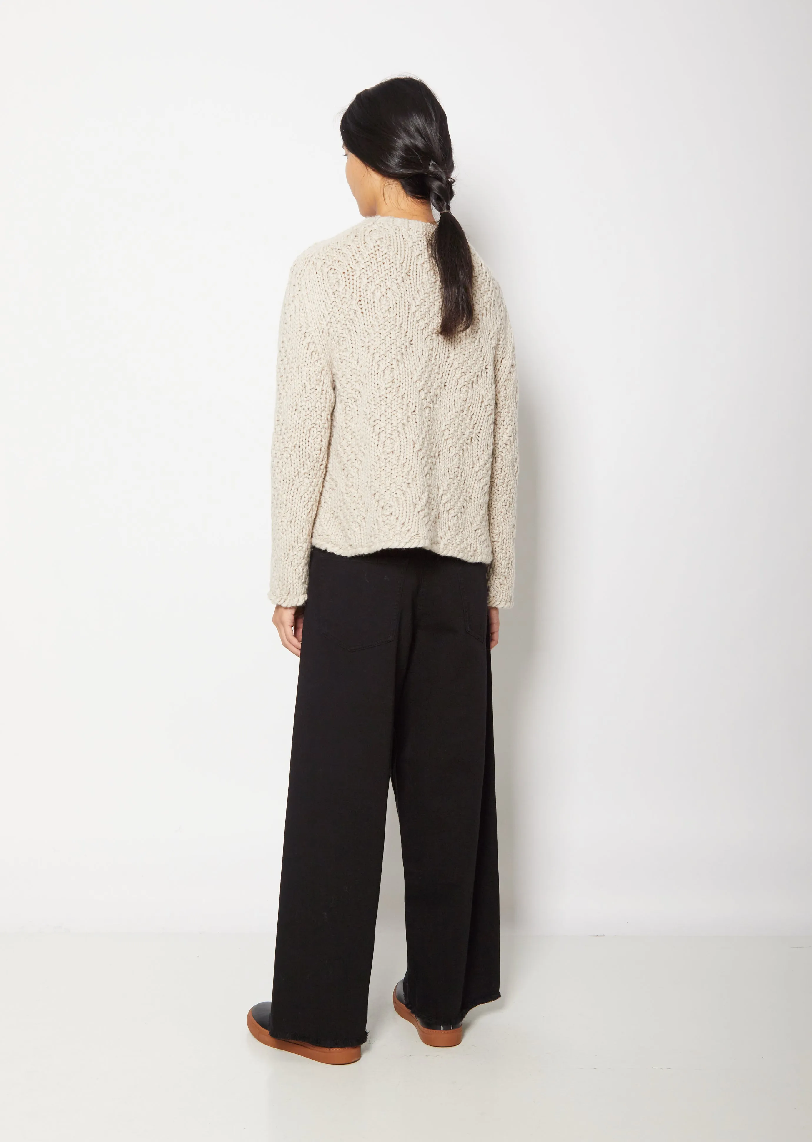 LYV Reverse Icon Cashmere Sweater