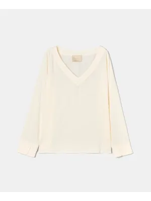 MOMONI - TERENCE V NECK TOP