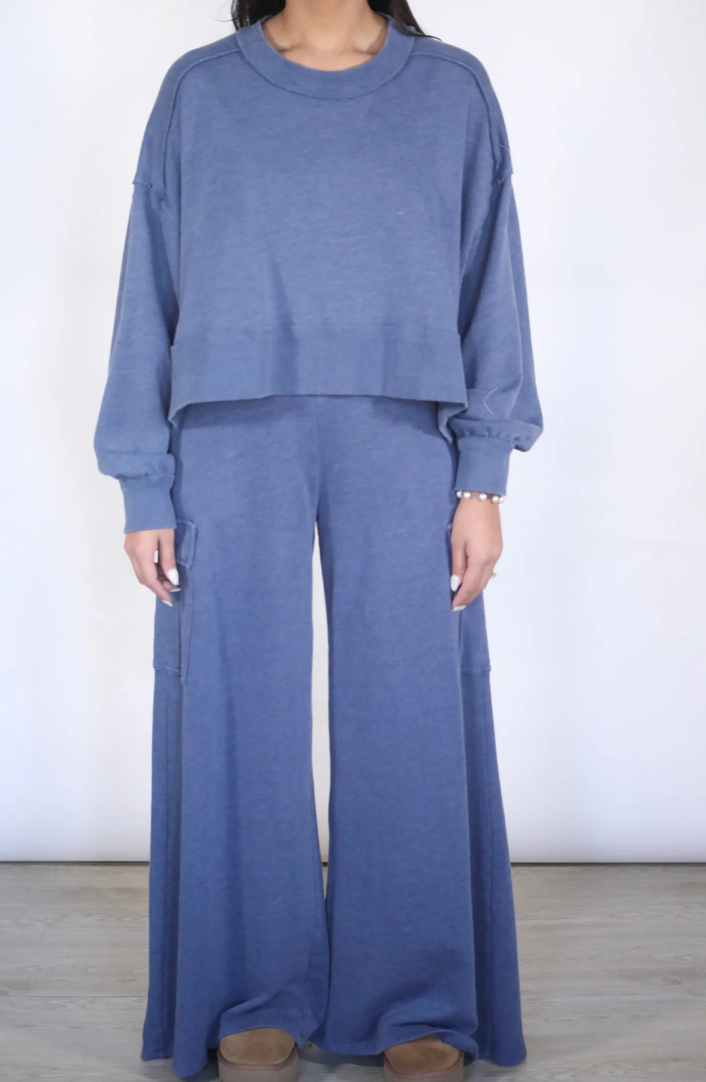 My Own Style Blue Loungewear Set