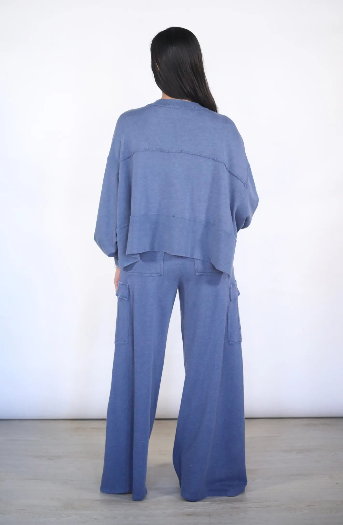 My Own Style Blue Loungewear Set