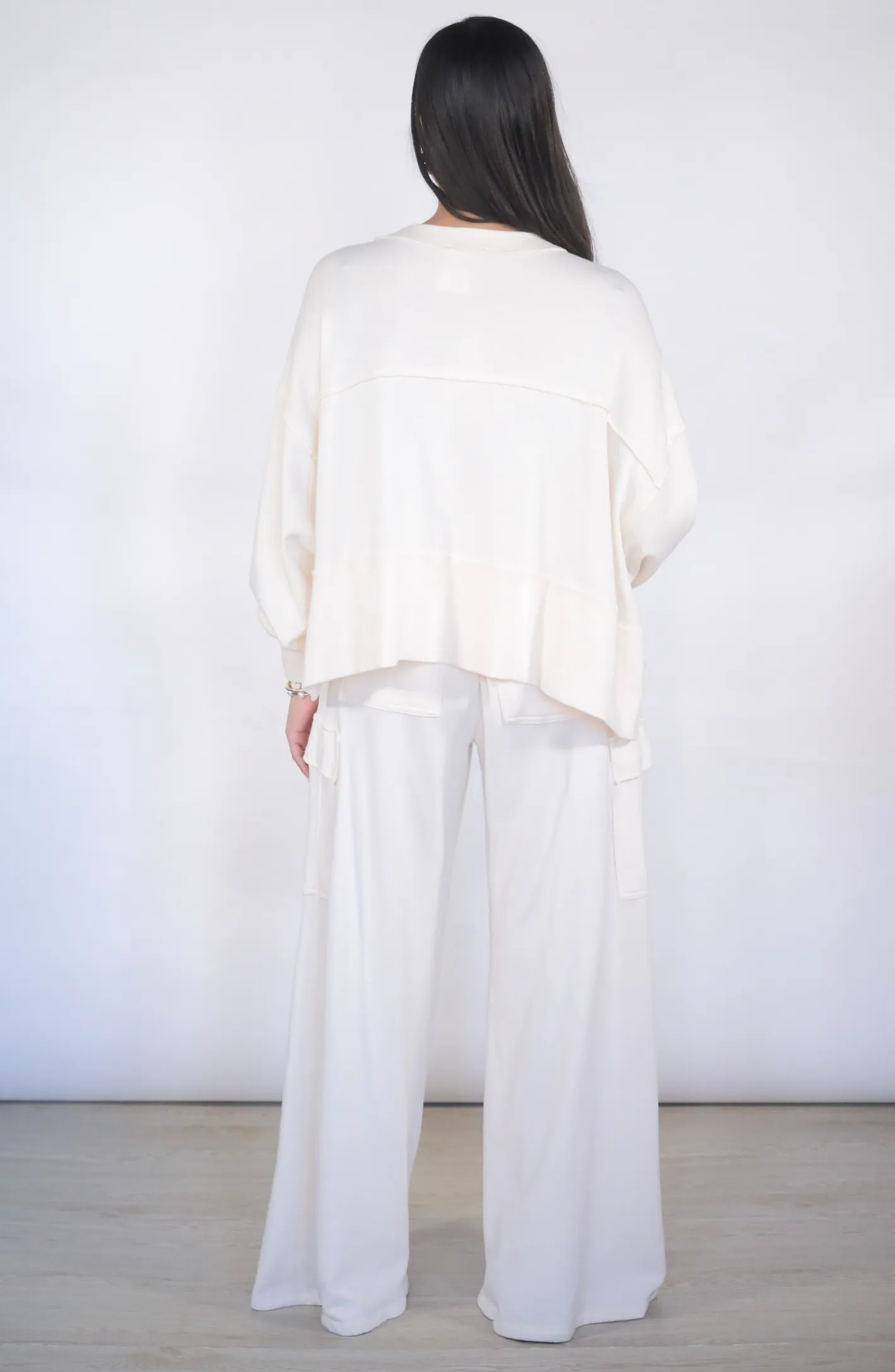 My Own Style Cream Loungewear Set