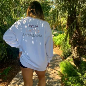 Oversized Cozy fleece – Yoga, coffee & naps... oh my!