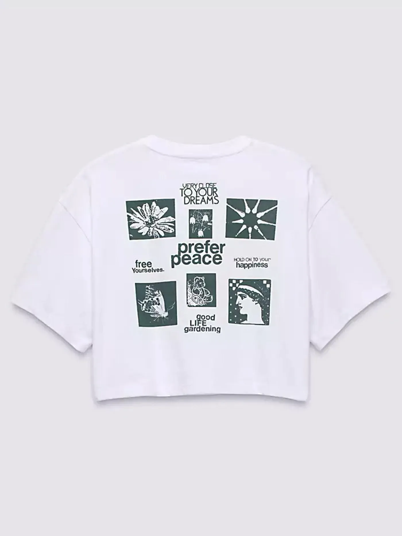 Preference Relax Short Sleeve Crop T-Shirt