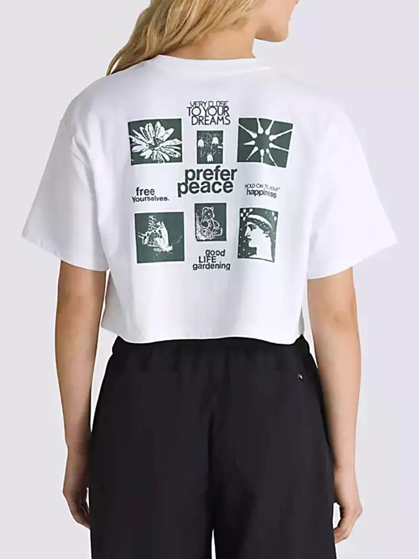 Preference Relax Short Sleeve Crop T-Shirt
