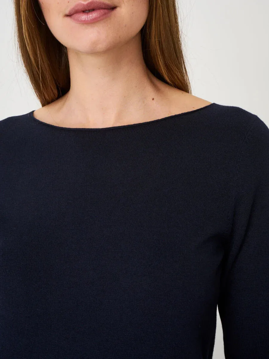 Repeat Cotton Long Sleeve Pullover