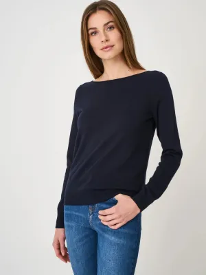Repeat Cotton Long Sleeve Pullover