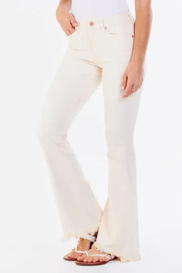 Rosa Wheat Flare Jeans