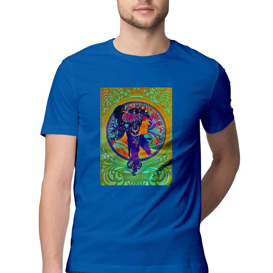 The Best Cotton T-Shirts  - Alphonse Mucha Donna Orechini Men's T-Shirt