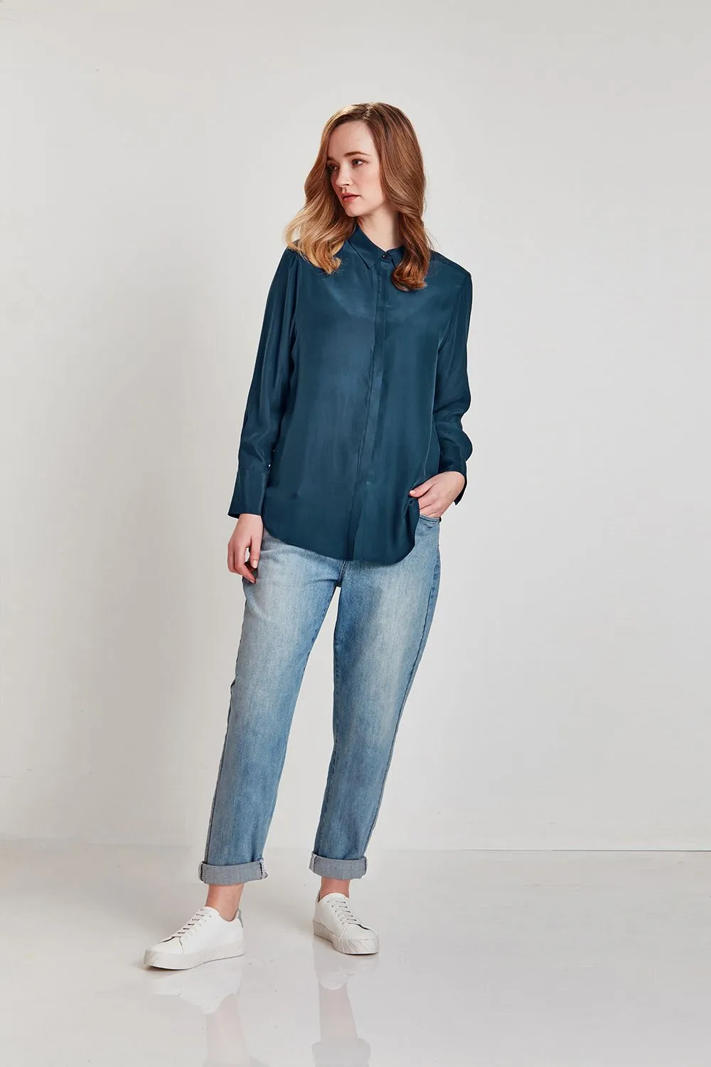 Verge Lyla Top - Peacock