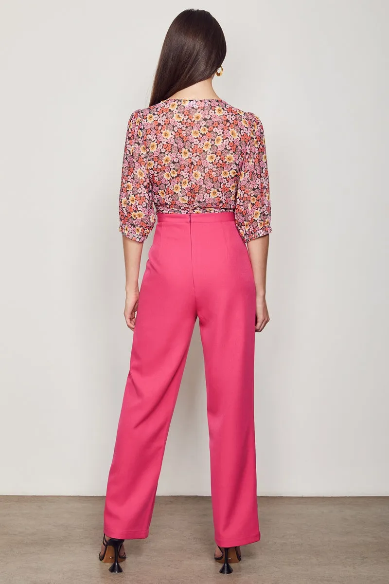 Wish - Florence Wrap Blouse