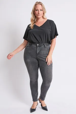 Women's Plus High Rise Curve Confidence WannaBettaButt Skinny Jeans